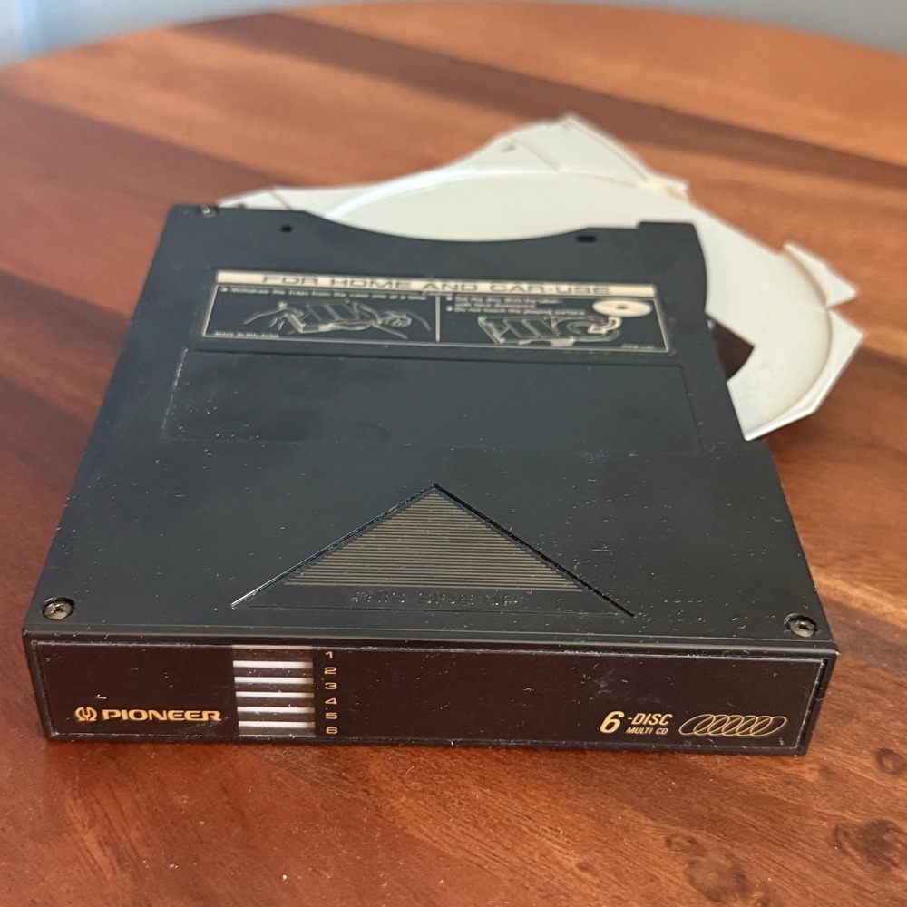 PIONEER 6-Disc PRW-1141 OEM Multi-Play CD Cartridge Magazine Home Car